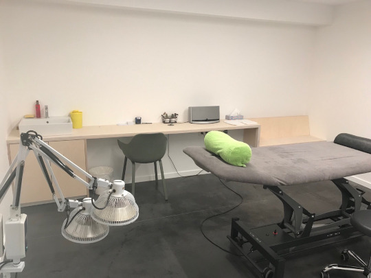 Acupunctuurruimte in groepspraktijk K-fit.